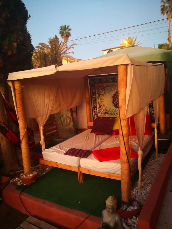 Flor De Loto Romantic Woodhouse Casita Camping Aguatona Exterior foto