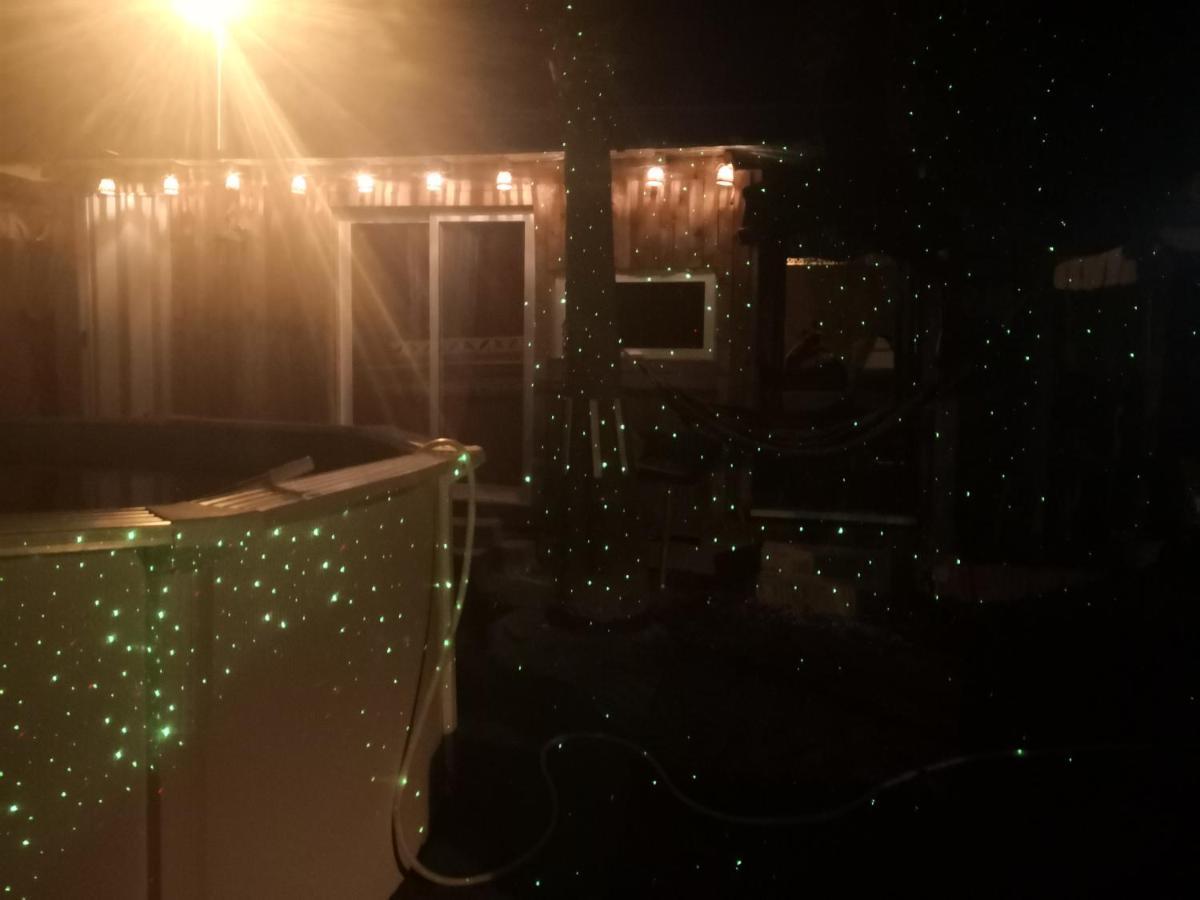 Flor De Loto Romantic Woodhouse Casita Camping Aguatona Exterior foto