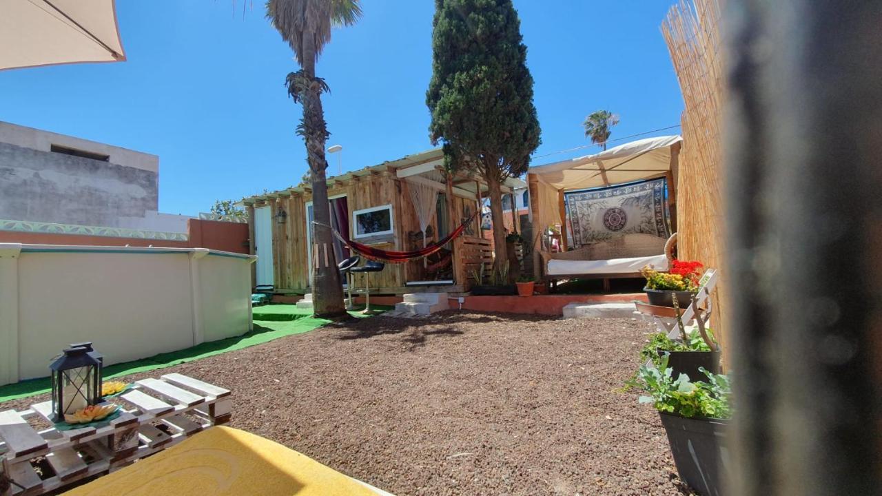 Flor De Loto Romantic Woodhouse Casita Camping Aguatona Exterior foto